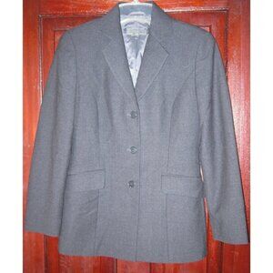 Country Road Size 2 XS S Blazer Jacket Suit Coat Gray Wool Cashmere Button Down